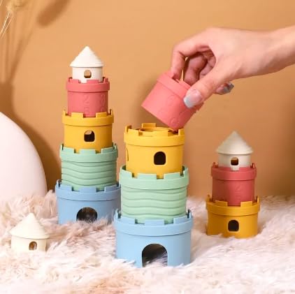 Montessori Educational Stacking Castle Toy