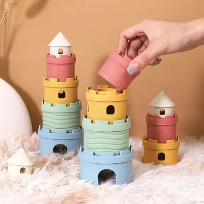 Montessori Educational Stacking Castle Toy